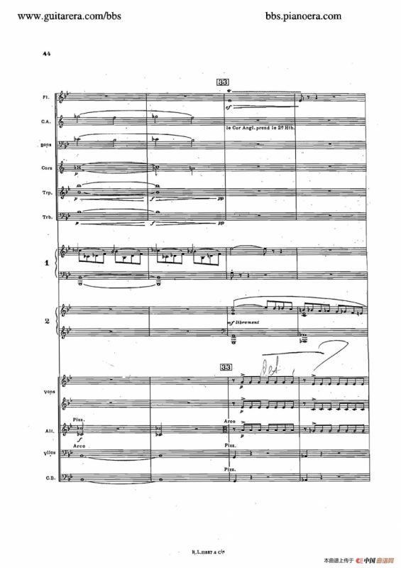 Concerto for 2 Pianos in d Minor（d小调双钢琴协奏曲·总谱）