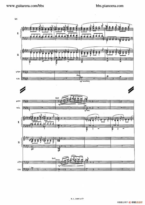 Concerto for 2 Pianos in d Minor（d小调双钢琴协奏曲·总谱）