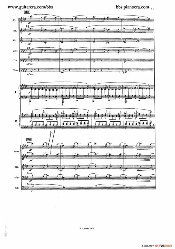 Concerto for 2 Pianos in d Minor（d小调双钢琴协奏曲·总谱）