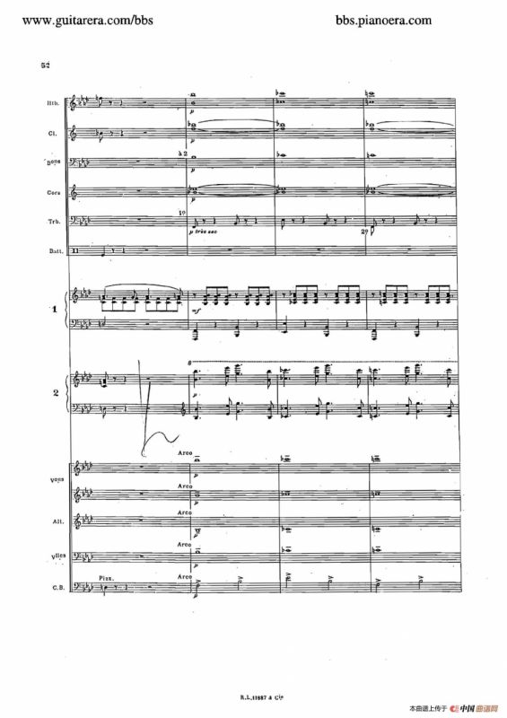 Concerto for 2 Pianos in d Minor（d小调双钢琴协奏曲·总谱）