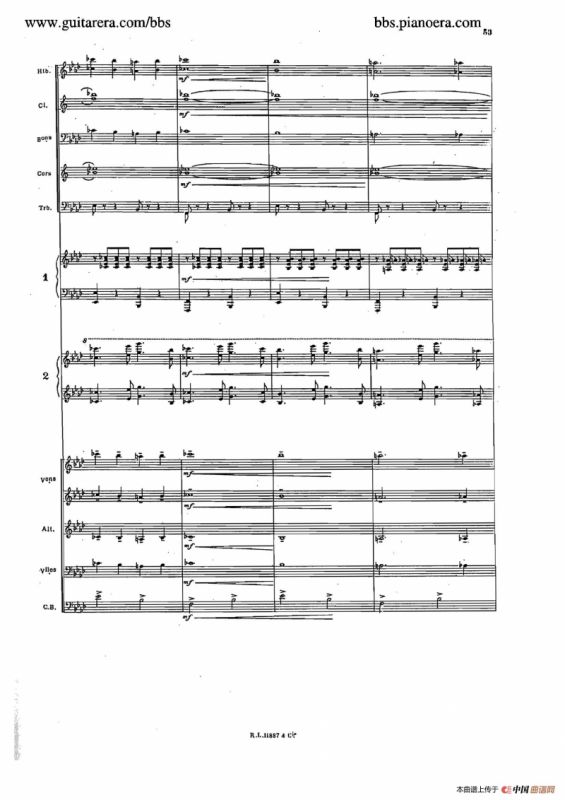 Concerto for 2 Pianos in d Minor（d小调双钢琴协奏曲·总谱）