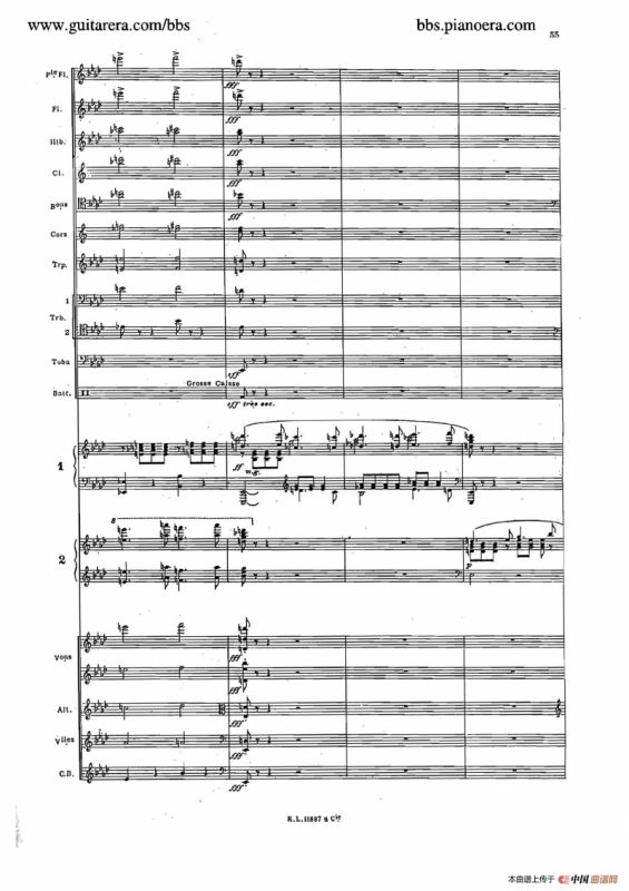 Concerto for 2 Pianos in d Minor（d小调双钢琴协奏曲·总谱）