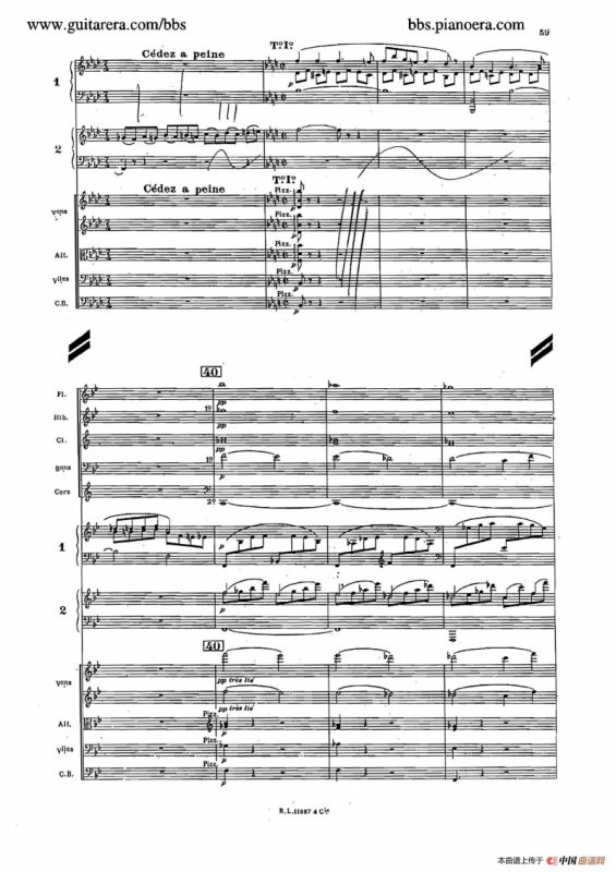 Concerto for 2 Pianos in d Minor（d小调双钢琴协奏曲·总谱）