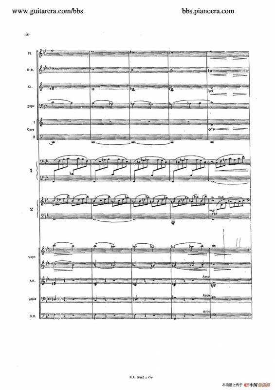 Concerto for 2 Pianos in d Minor（d小调双钢琴协奏曲·总谱）