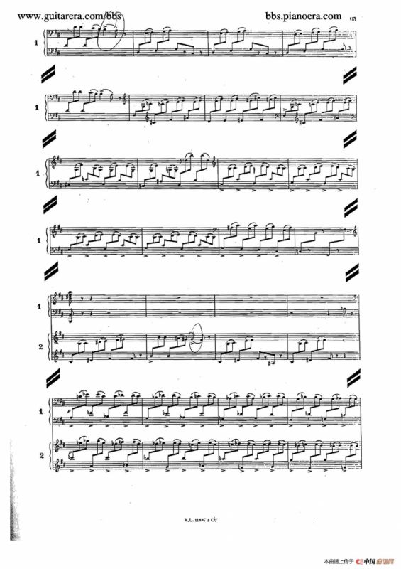 Concerto for 2 Pianos in d Minor（d小调双钢琴协奏曲·总谱）