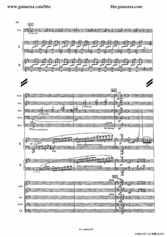 Concerto for 2 Pianos in d Minor（d小调双钢琴协奏曲·总谱）