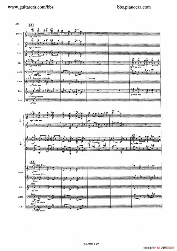 Concerto for 2 Pianos in d Minor（d小调双钢琴协奏曲·总谱）