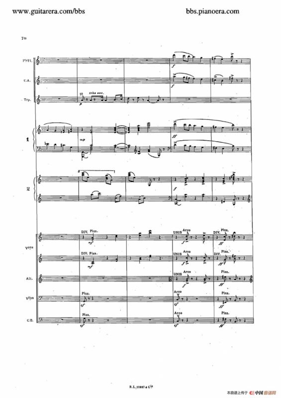 Concerto for 2 Pianos in d Minor（d小调双钢琴协奏曲·总谱）