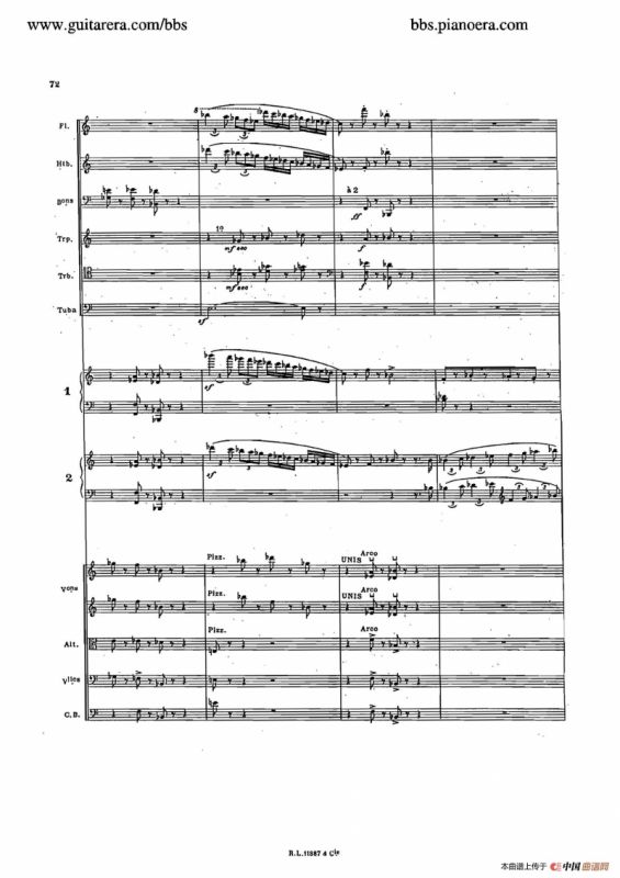 Concerto for 2 Pianos in d Minor（d小调双钢琴协奏曲·总谱）