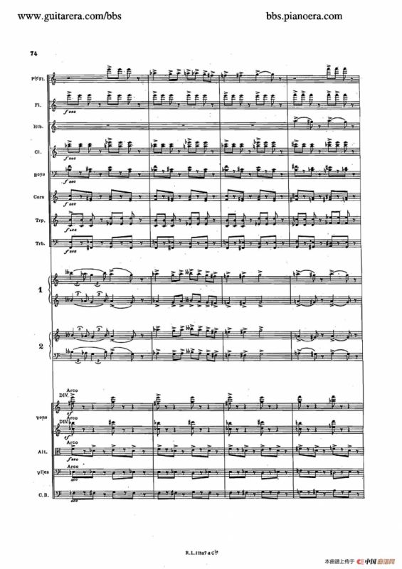 Concerto for 2 Pianos in d Minor（d小调双钢琴协奏曲·总谱）