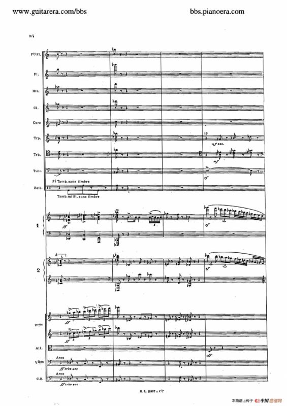 Concerto for 2 Pianos in d Minor（d小调双钢琴协奏曲·总谱）