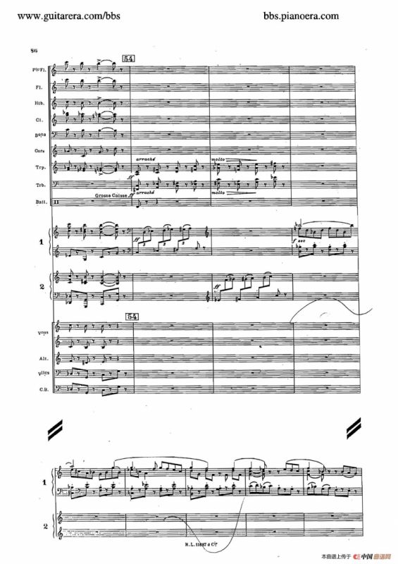 Concerto for 2 Pianos in d Minor（d小调双钢琴协奏曲·总谱）