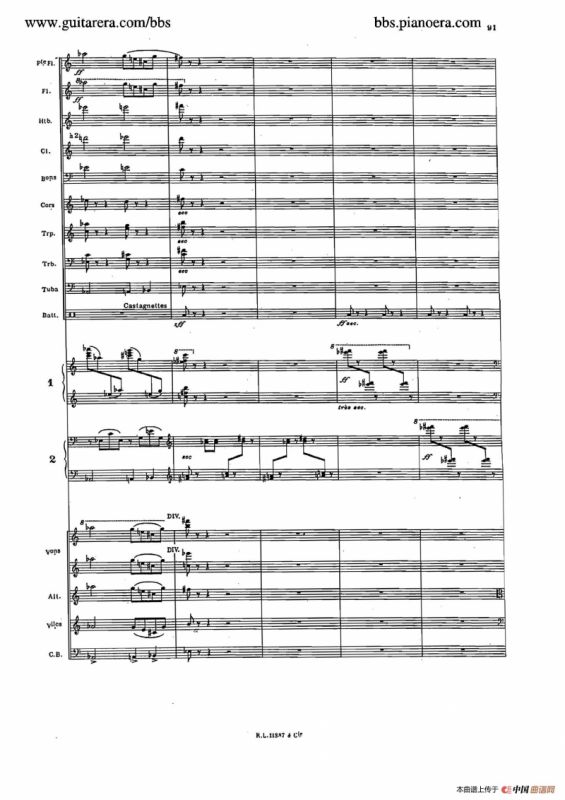 Concerto for 2 Pianos in d Minor（d小调双钢琴协奏曲·总谱）