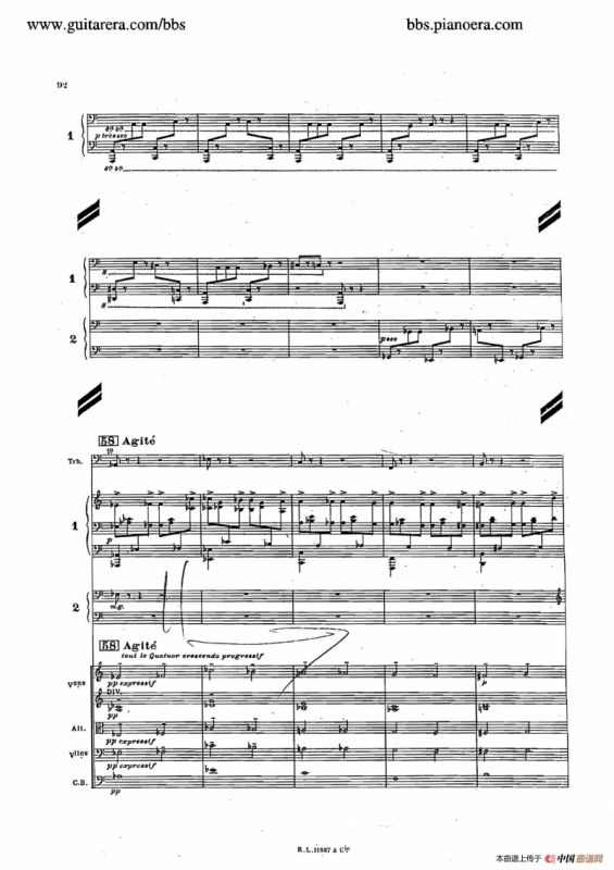 Concerto for 2 Pianos in d Minor（d小调双钢琴协奏曲·总谱）