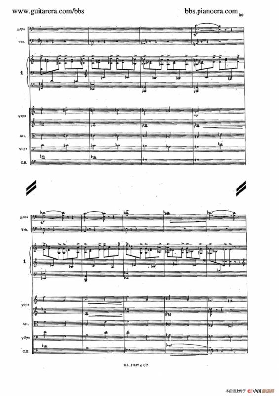 Concerto for 2 Pianos in d Minor（d小调双钢琴协奏曲·总谱）