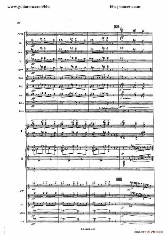 Concerto for 2 Pianos in d Minor（d小调双钢琴协奏曲·总谱）