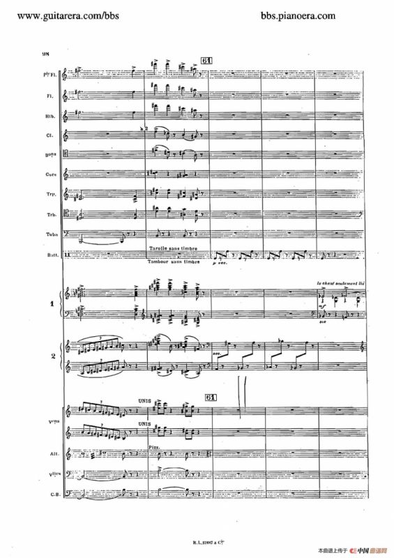 Concerto for 2 Pianos in d Minor（d小调双钢琴协奏曲·总谱）