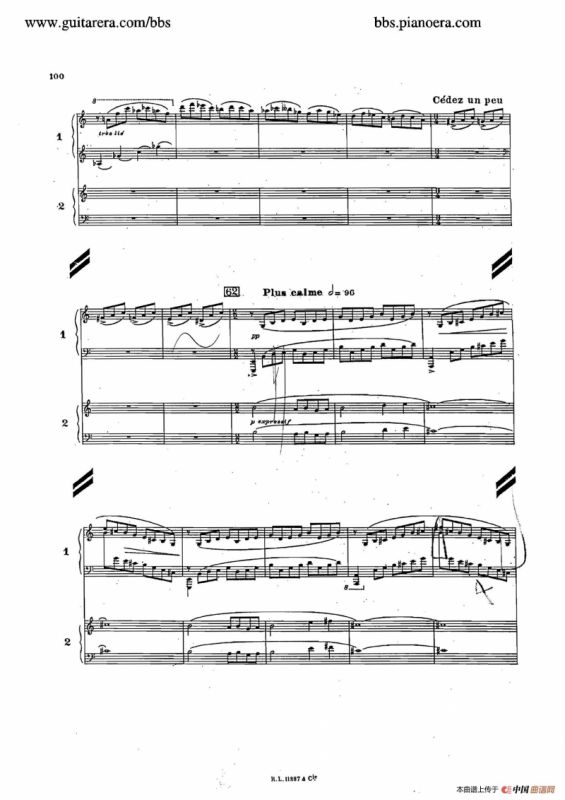 Concerto for 2 Pianos in d Minor（d小调双钢琴协奏曲·总谱）