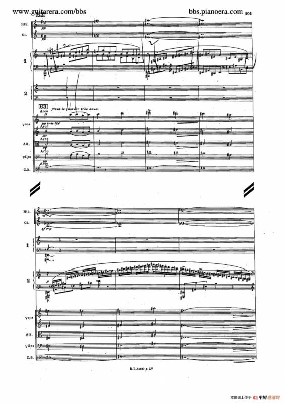 Concerto for 2 Pianos in d Minor（d小调双钢琴协奏曲·总谱）