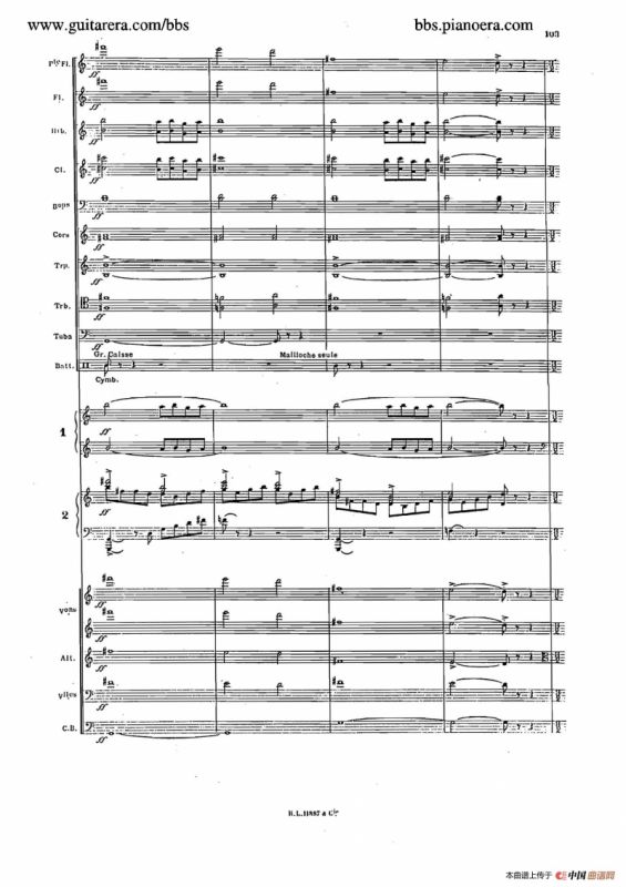 Concerto for 2 Pianos in d Minor（d小调双钢琴协奏曲·总谱）