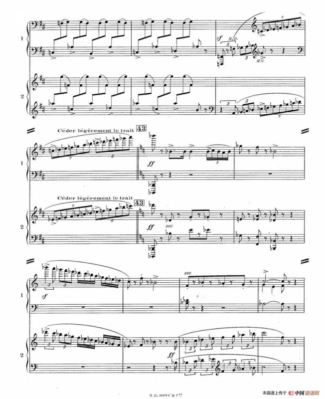 Concerto for 2 Pianos in d Minor（d小调双钢琴协奏曲· 第三乐章）