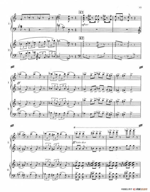 Concerto for 2 Pianos in d Minor（d小调双钢琴协奏曲· 第三乐章）