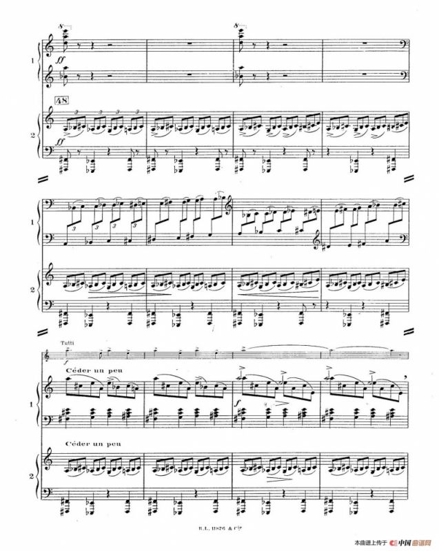 Concerto for 2 Pianos in d Minor（d小调双钢琴协奏曲· 第三乐章）