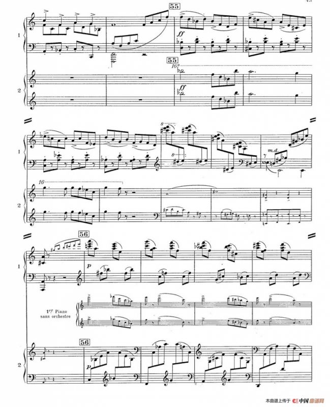 Concerto for 2 Pianos in d Minor（d小调双钢琴协奏曲· 第三乐章）