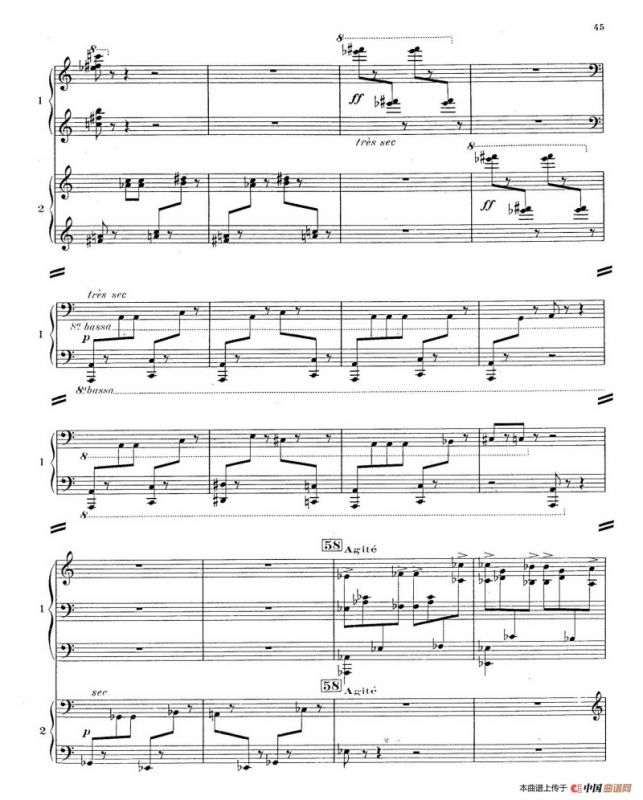 Concerto for 2 Pianos in d Minor（d小调双钢琴协奏曲· 第三乐章）