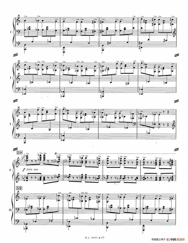Concerto for 2 Pianos in d Minor（d小调双钢琴协奏曲· 第三乐章）