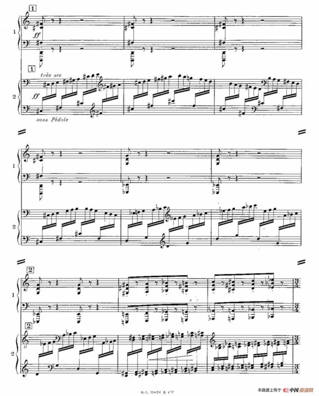 Concerto for 2 Pianos in d Minor（d小调双钢琴协奏曲· 第一乐章）