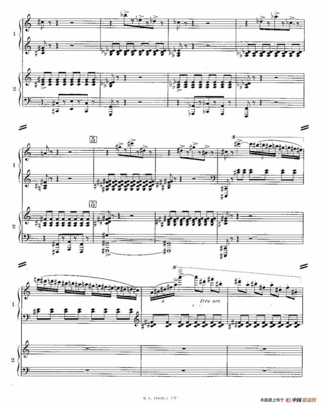 Concerto for 2 Pianos in d Minor（d小调双钢琴协奏曲· 第一乐章）