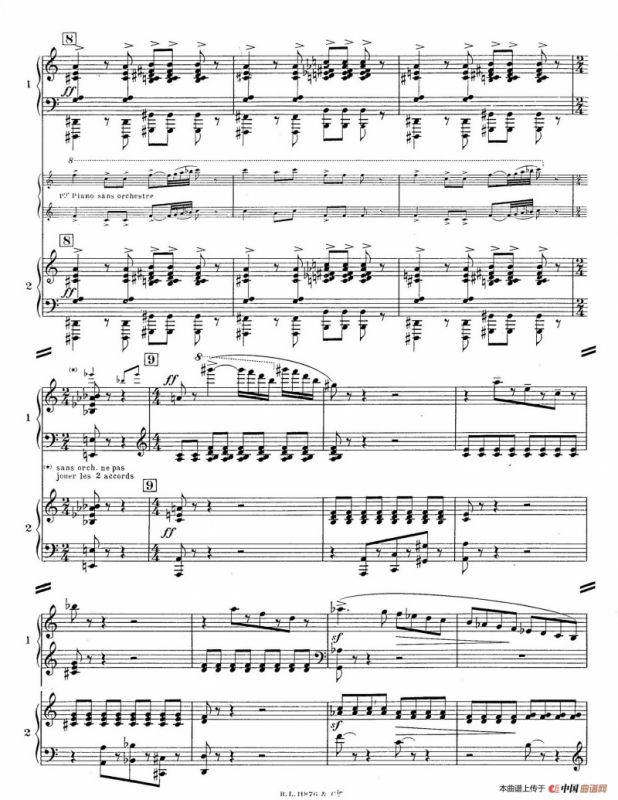 Concerto for 2 Pianos in d Minor（d小调双钢琴协奏曲· 第一乐章）