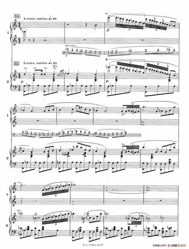Concerto for 2 Pianos in d Minor（d小调双钢琴协奏曲· 第一乐章）