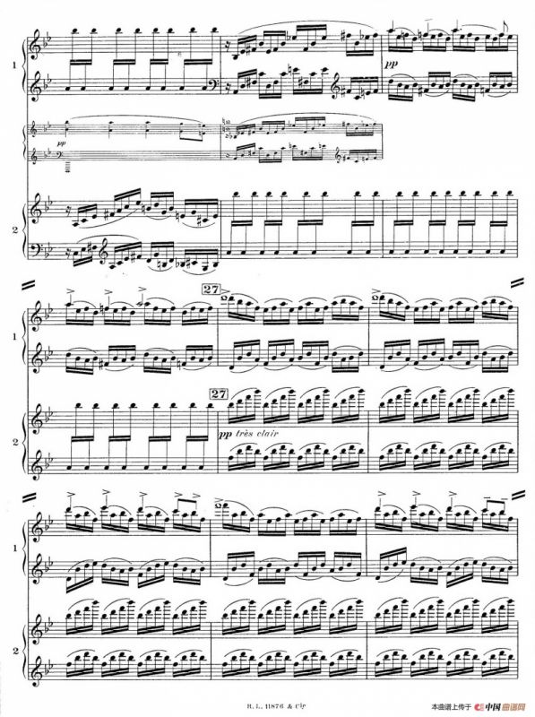 Concerto for 2 Pianos in d Minor（d小调双钢琴协奏曲· 第一乐章）