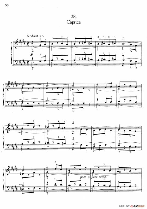 Thirty Pieces For Children Op.27（30首儿童钢琴曲 26—30）