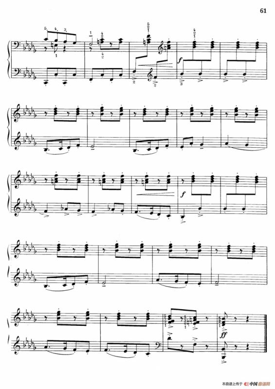 Thirty Pieces For Children Op.27（30首儿童钢琴曲 26—30）