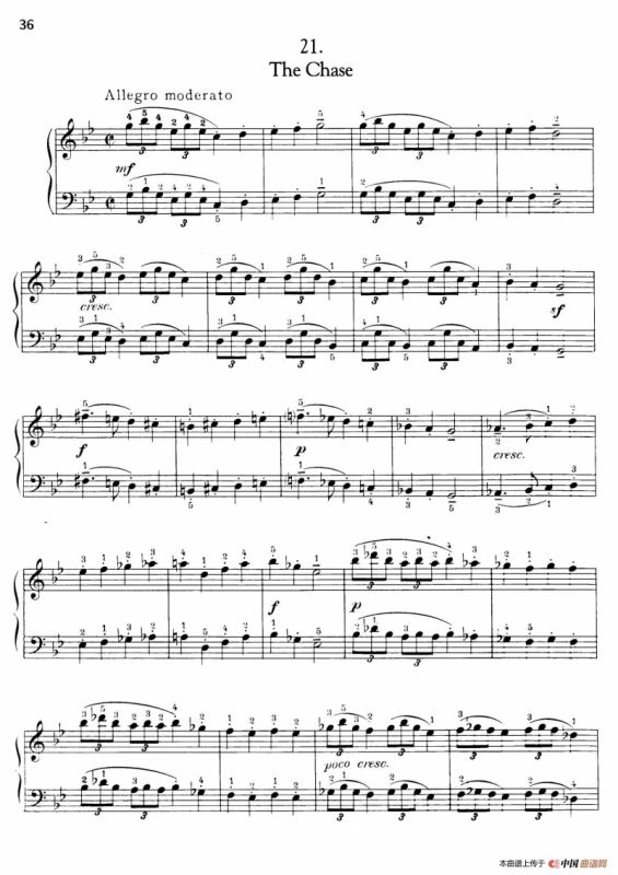 Thirty Pieces For Children Op.27（30首儿童钢琴曲 21—25）