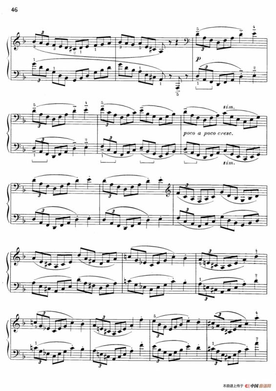 Thirty Pieces For Children Op.27（30首儿童钢琴曲 21—25）