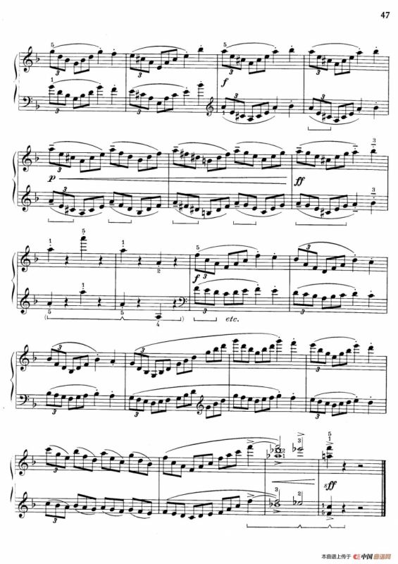 Thirty Pieces For Children Op.27（30首儿童钢琴曲 21—25）