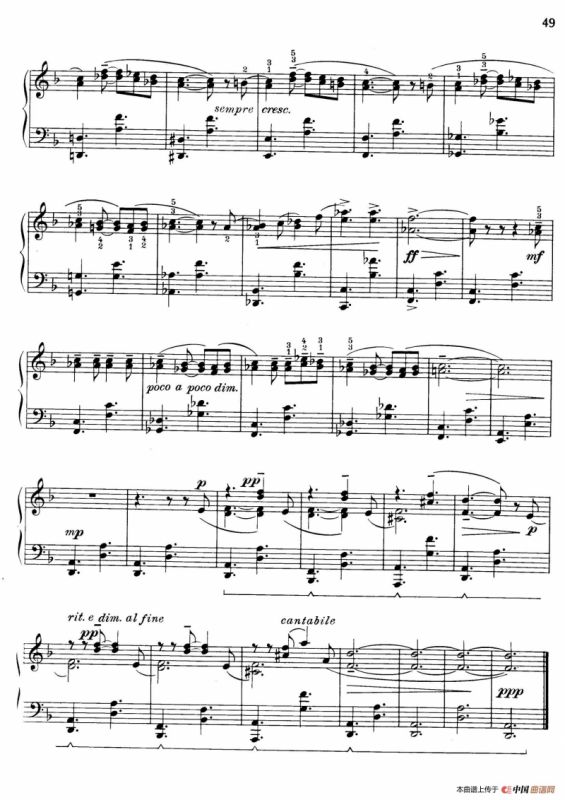 Thirty Pieces For Children Op.27（30首儿童钢琴曲 21—25）