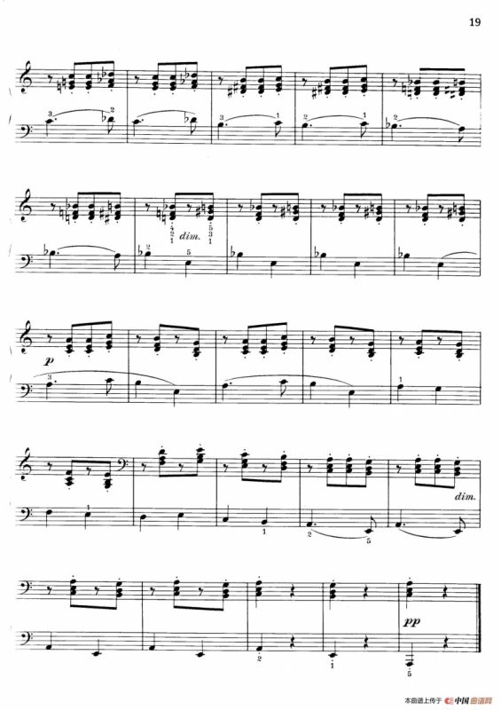 Thirty Pieces For Children Op.27（30首儿童钢琴曲 11—15）