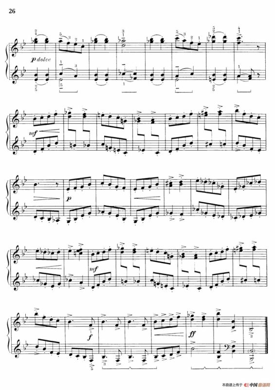 Thirty Pieces For Children Op.27（30首儿童钢琴曲 11—15）