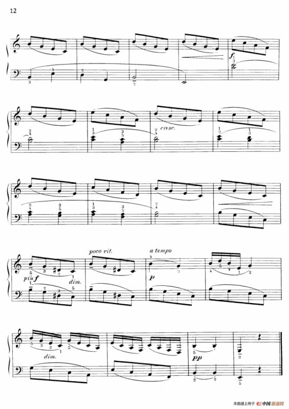 Thirty Pieces For Children Op.27（30首儿童钢琴曲 6—10）