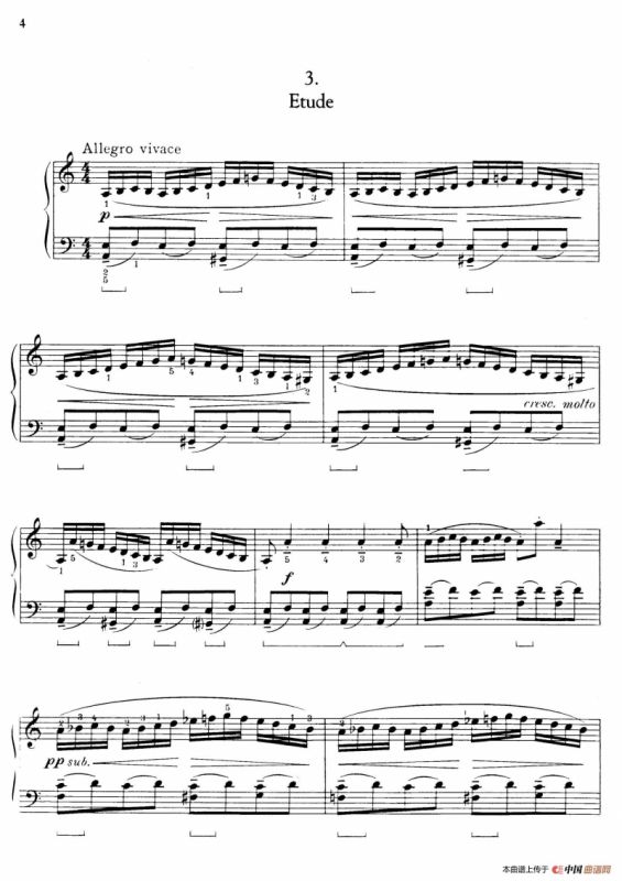 Thirty Pieces For Children Op.27（30首儿童钢琴曲 1—5）