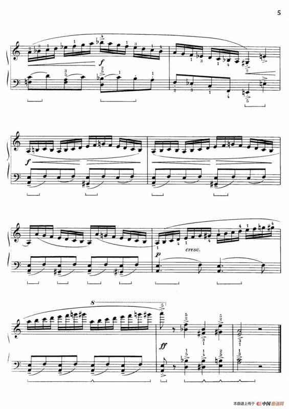 Thirty Pieces For Children Op.27（30首儿童钢琴曲 1—5）