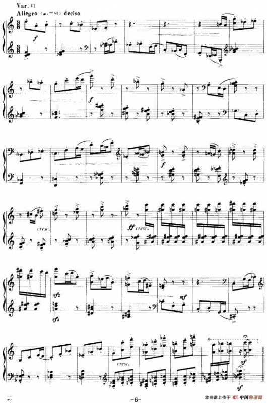 钢琴变奏曲（谢薇婧作曲版）