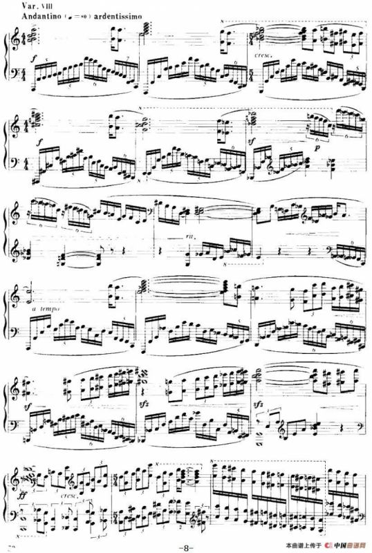钢琴变奏曲（谢薇婧作曲版）