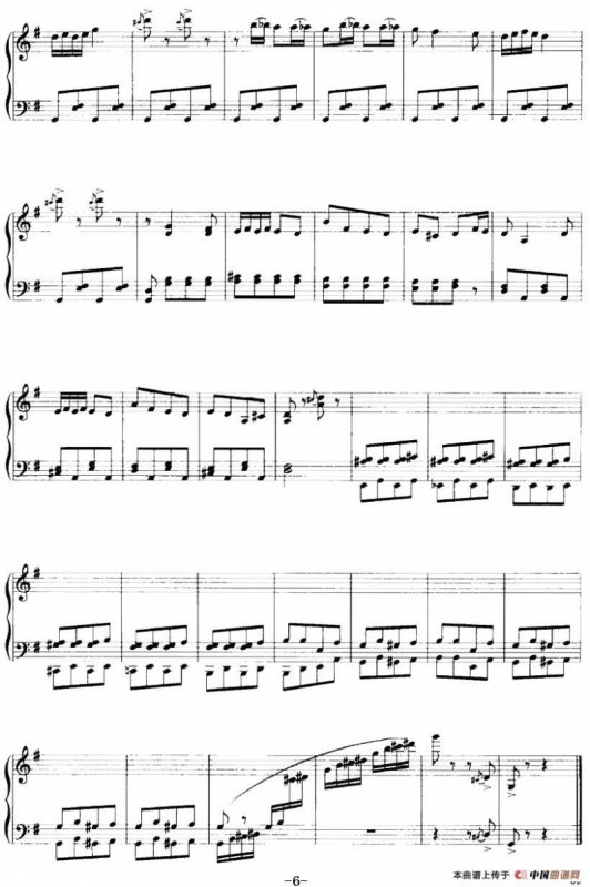 儿童钢琴小曲三首：2.小狗追我