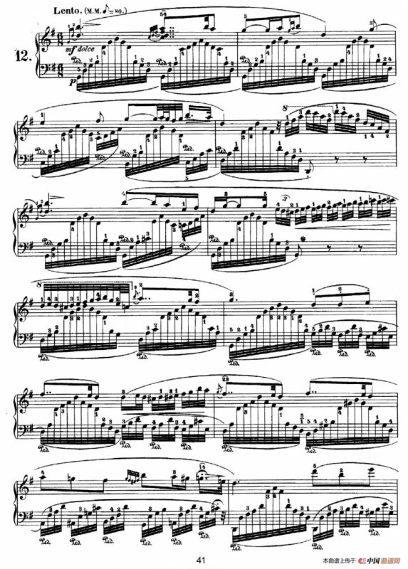 Nocturne No.12 in G Major （G大调第十二号夜曲）